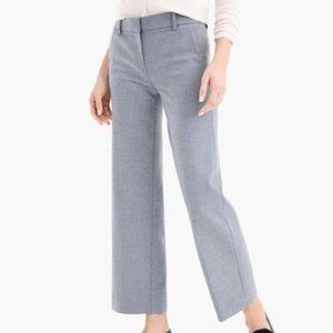 TALL J.Crew high rise Peyton wide-leg cropped pant
